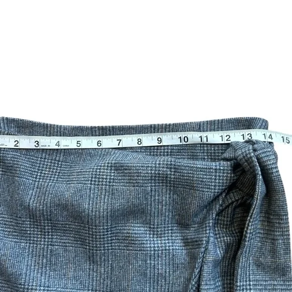 Aritzia Wilfred Dorine Wrap Front Mini Skirt - Picture 9 of 10